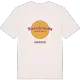 Blomstermåla cirkel t-shirt