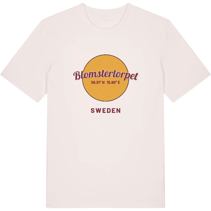 Blomstertorpet cirkel t-shirt – t-shirt från PinShirt