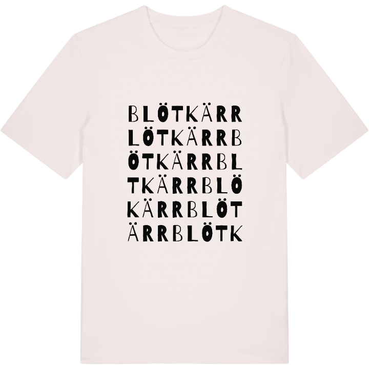 Blötkärr ordlek t-shirt – t-shirt från PinShirt