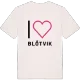 Jag älskar Blötvik t-shirt stort tryck