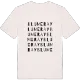 Blumeray ordlek t-shirt