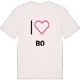 Jag älskar Bo t-shirt stort tryck