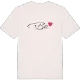 Bo hjärta t-shirt
