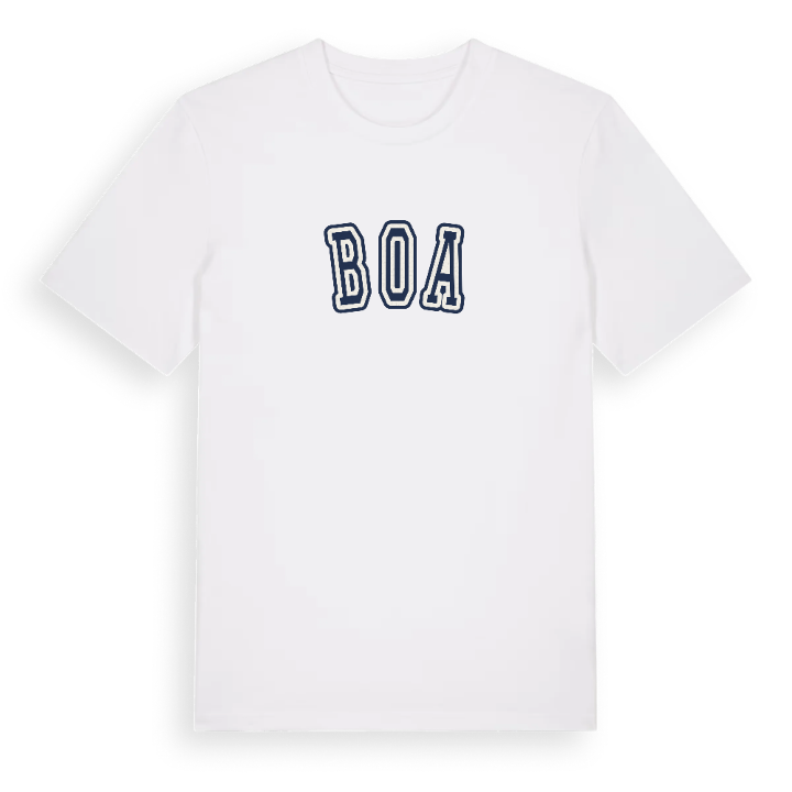 Boa college t-shirt – t-shirt från PinShirt