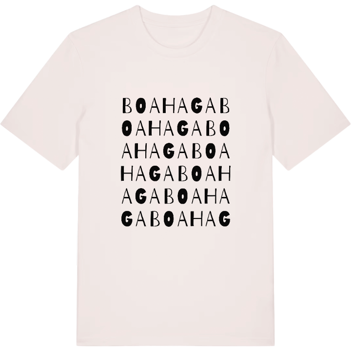 Boahaga ordlek t-shirt – t-shirt från PinShirt