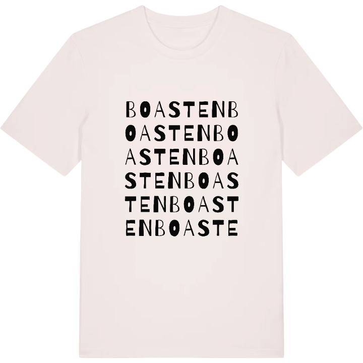 Boasten ordlek t-shirt – t-shirt från PinShirt