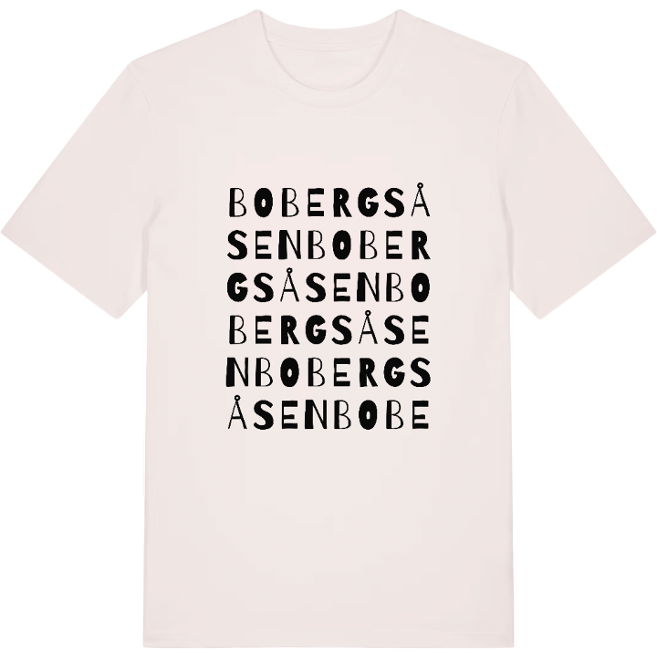 Bobergsåsen ordlek t-shirt – t-shirt från PinShirt
