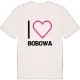 Jag älskar Bobowa t-shirt stort tryck
