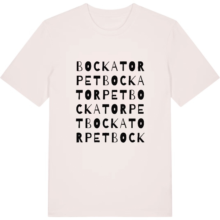 Bockatorpet ordlek t-shirt – t-shirt från PinShirt