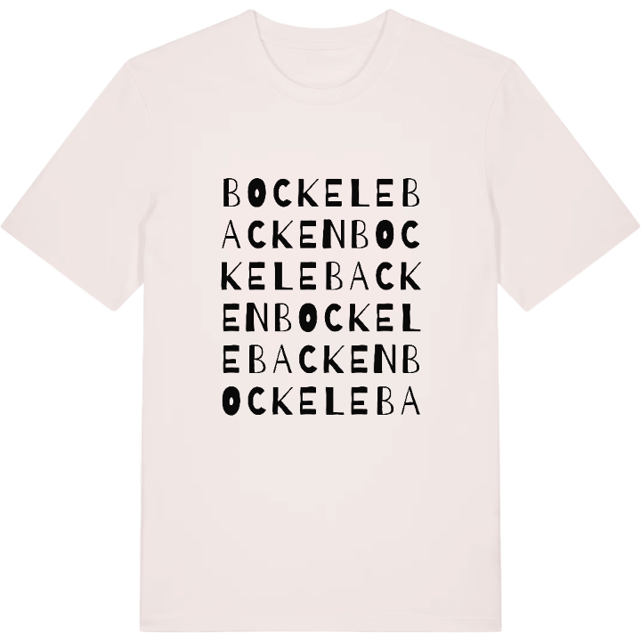 Bockelebacken ordlek t-shirt – t-shirt från PinShirt