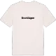 Bocklågen fetstil t-shirt