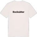Bocksätter fetstil t-shirt