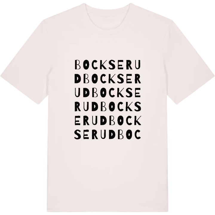 Bockserud ordlek t-shirt – t-shirt från PinShirt