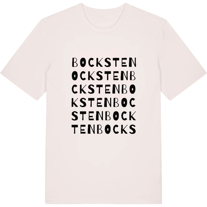 Bocksten ordlek t-shirt – t-shirt från PinShirt