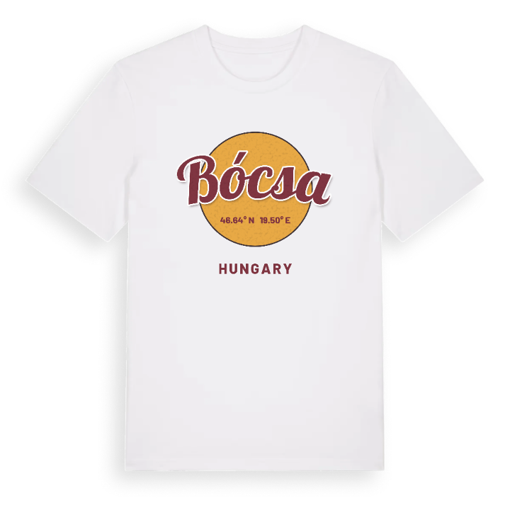 Bócsa cirkel t-shirt – t-shirt från PinShirt