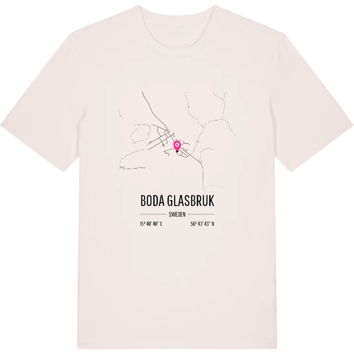 Boda Glasbruk karta t-shirt – t-shirt från PinShirt