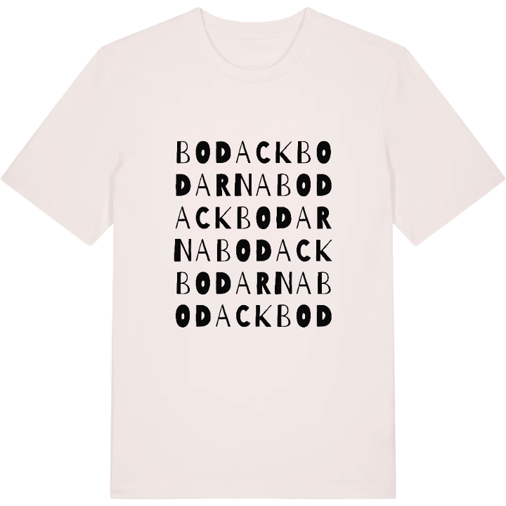 Bodackbodarna ordlek t-shirt – t-shirt från PinShirt