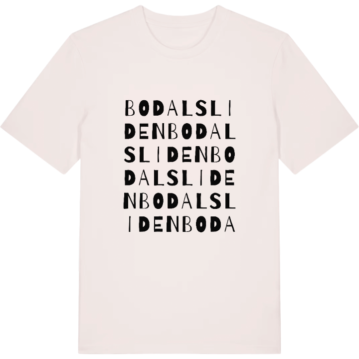 Bodalsliden ordlek t-shirt – t-shirt från PinShirt