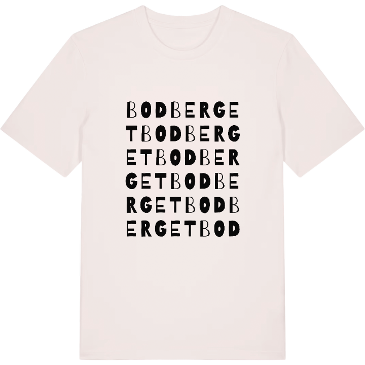 Bodberget ordlek t-shirt – t-shirt från PinShirt