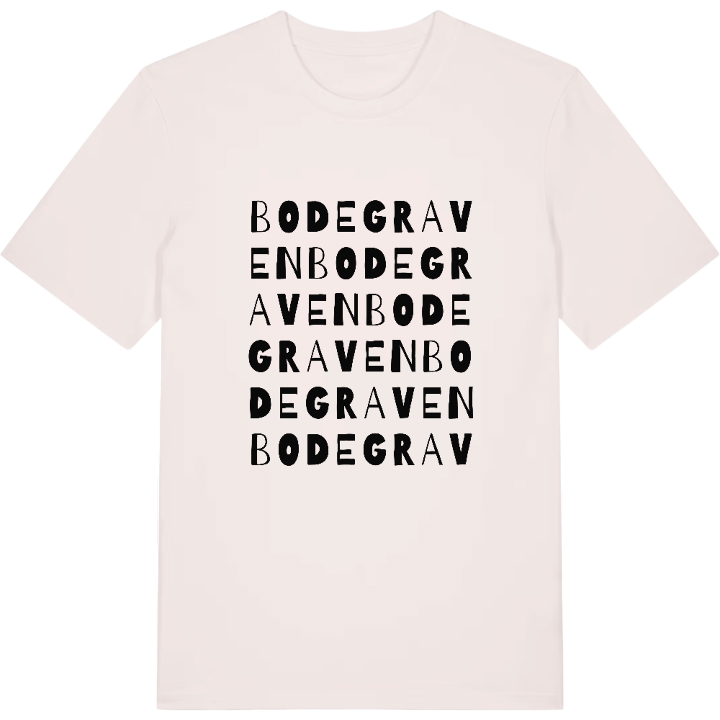 Bodegraven ordlek t-shirt – t-shirt från PinShirt