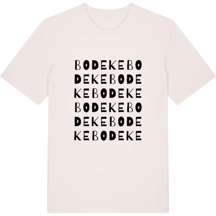 Bodeke ordlek t-shirt – t-shirt från PinShirt