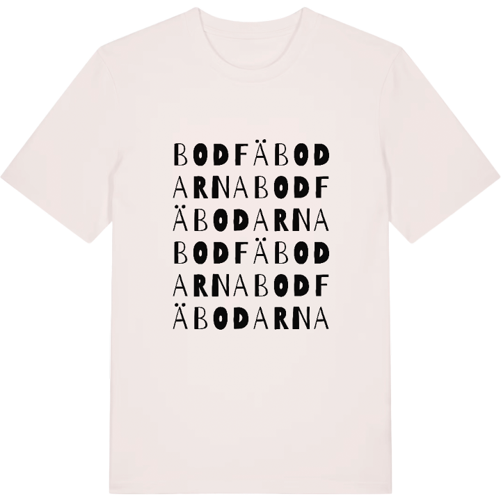 Bodfäbodarna ordlek t-shirt – t-shirt från PinShirt