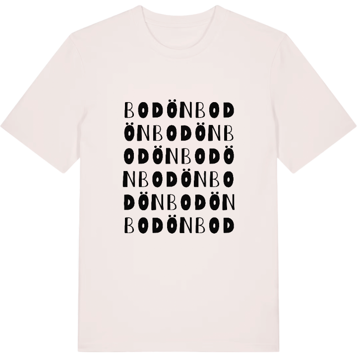 Bodön ordlek t-shirt – t-shirt från PinShirt