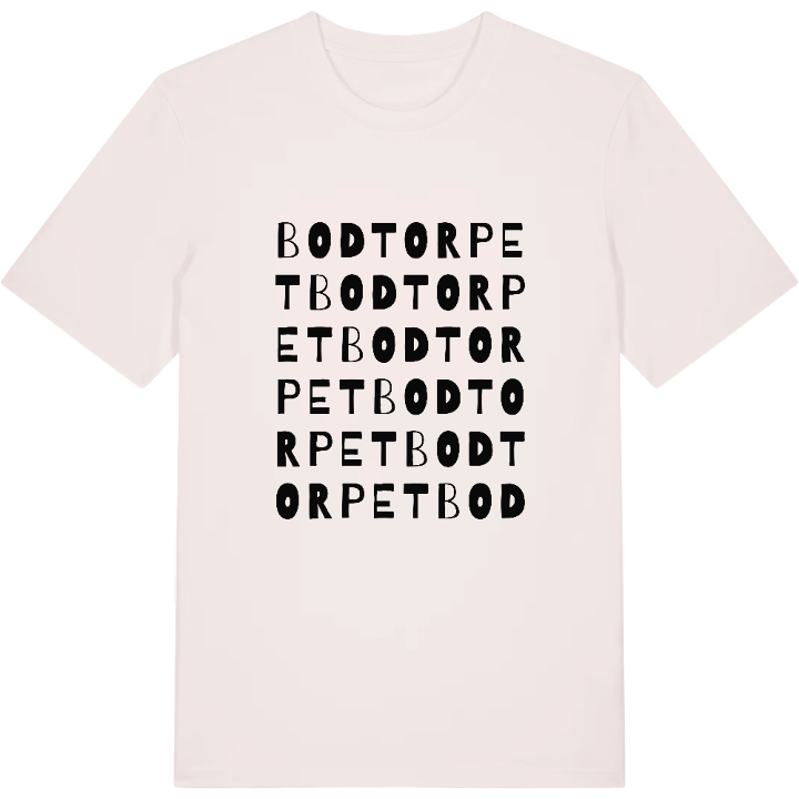 Bodtorpet ordlek t-shirt – t-shirt från PinShirt