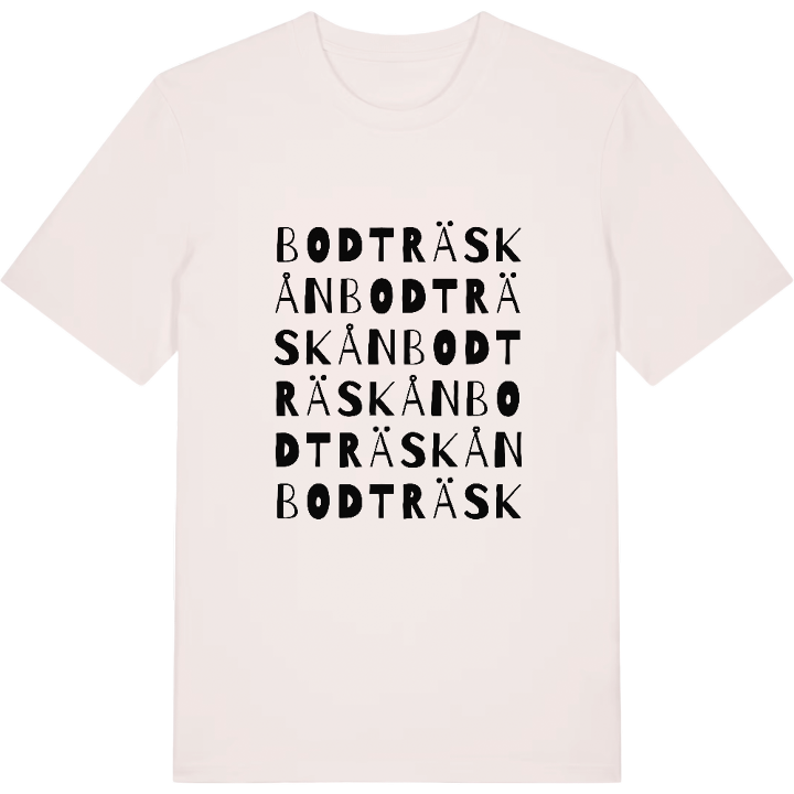 Bodträskån ordlek t-shirt – t-shirt från PinShirt