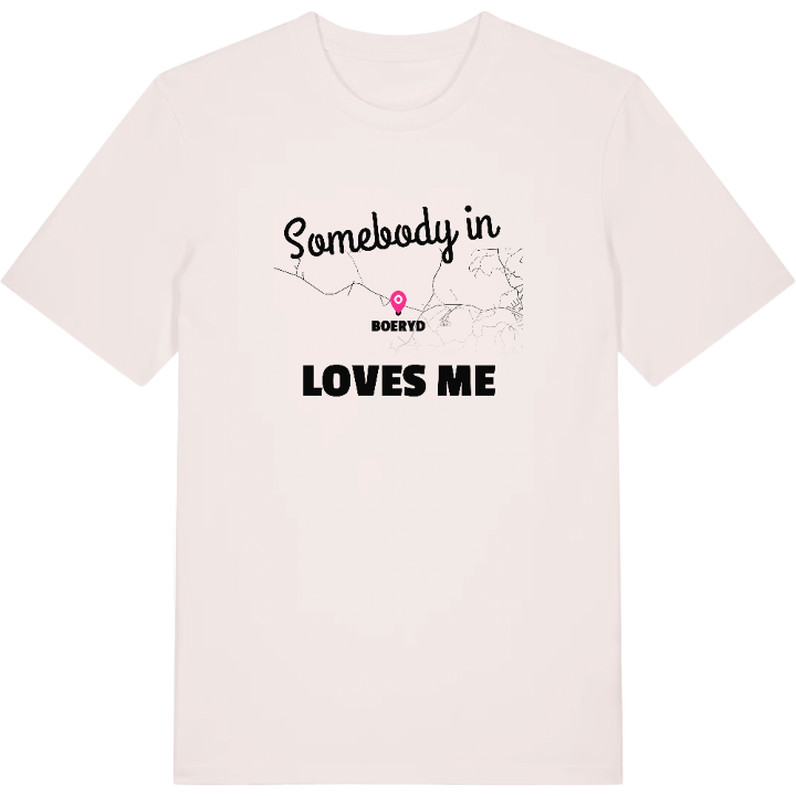Någon i Boeryd älskar mig t-shirt – t-shirt från PinShirt