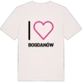 Jag älskar Bogdanów t-shirt stort tryck