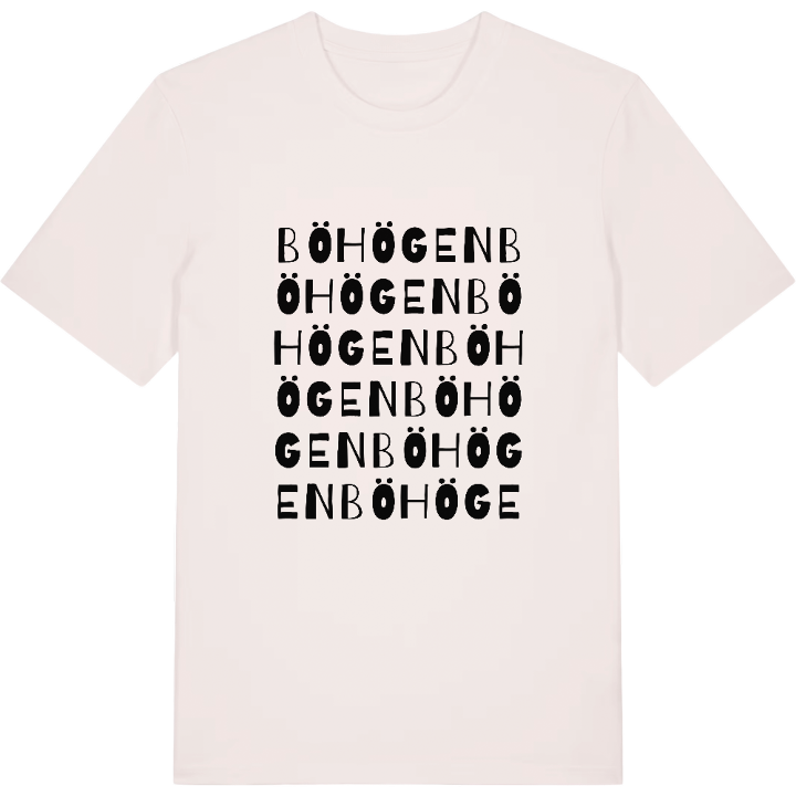 Böhögen ordlek t-shirt – t-shirt från PinShirt