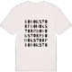 Bohokstorp ordlek t-shirt