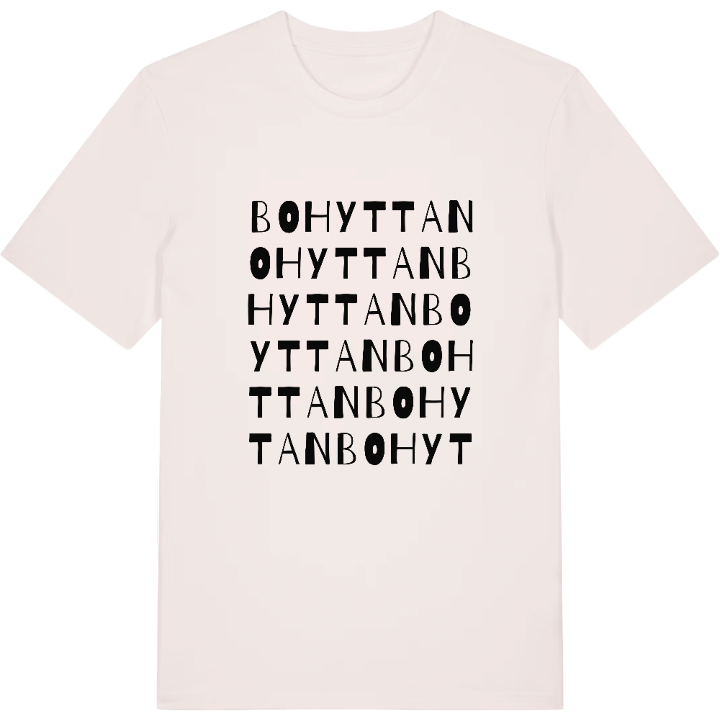 Bohyttan ordlek t-shirt – t-shirt från PinShirt
