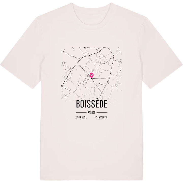 Boissède karta t-shirt – t-shirt från PinShirt