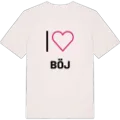 Jag älskar Böj t-shirt stort tryck
