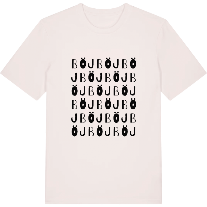 Böj ordlek t-shirt – t-shirt från PinShirt