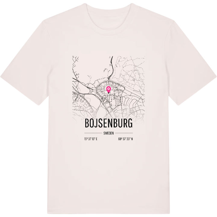 Bojsenburg karta t-shirt – t-shirt från PinShirt
