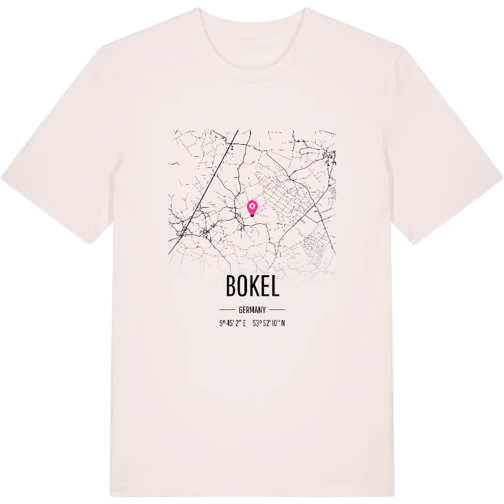 Bokel karta t-shirt – t-shirt från PinShirt