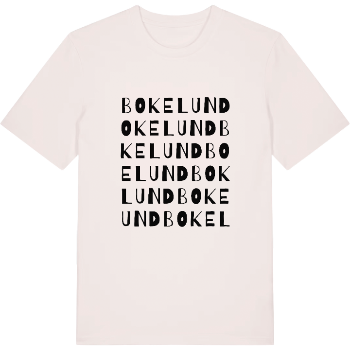 Bokelund ordlek t-shirt – t-shirt från PinShirt