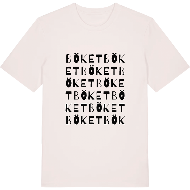 Böket ordlek t-shirt – t-shirt från PinShirt