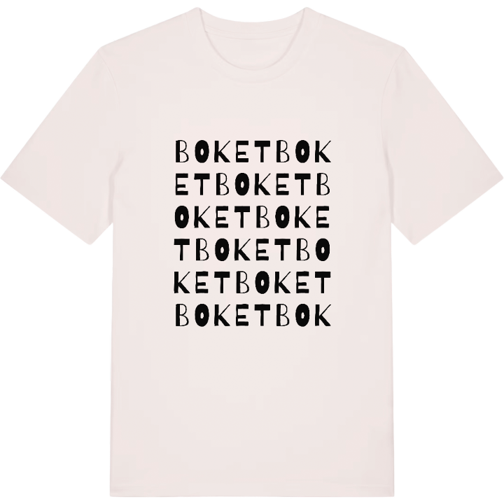 Boket ordlek t-shirt – t-shirt från PinShirt