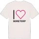Jag älskar Boketorp t-shirt stort tryck