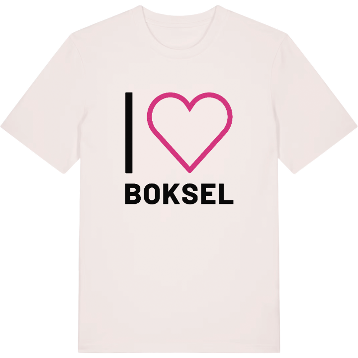 Jag älskar Boksel t-shirt stort tryck – t-shirt från PinShirt