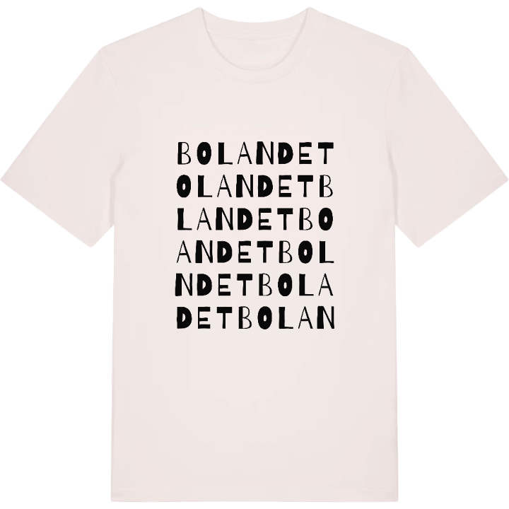 Bolandet ordlek t-shirt – t-shirt från PinShirt