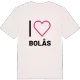 Jag älskar Bolås t-shirt stort tryck