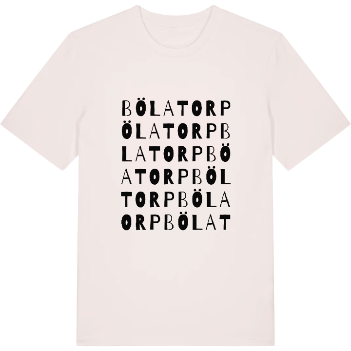 Bölatorp ordlek t-shirt – t-shirt från PinShirt