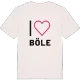 Jag älskar Böle t-shirt stort tryck