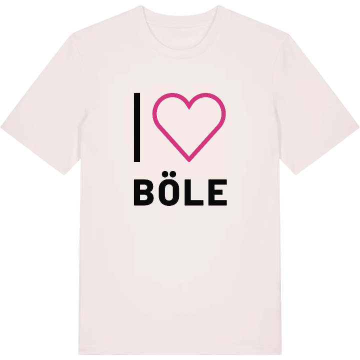 Jag älskar Böle t-shirt stort tryck – t-shirt från PinShirt
