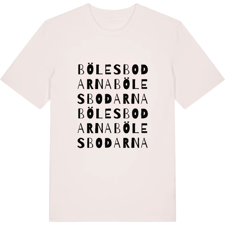 Bölesbodarna ordlek t-shirt – t-shirt från PinShirt